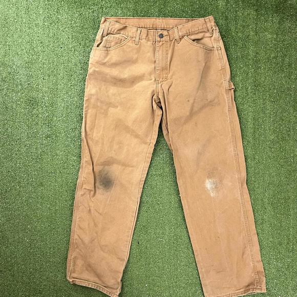 Vintage Beige dickies Carpenter Pants - Picture 4 of 7